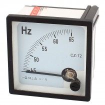 45-65Hz AC 220V Frequency Tester Analog Panel Meter 1.0 Accuracy Class