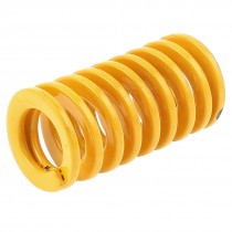 Yellow 22x11x40mm Chromium Alloy Steel Tubular Section Mould Die Spring
