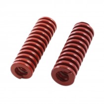 2Pcs Med Load Red Spiral Stamping Compression Die Spring 10x30mm