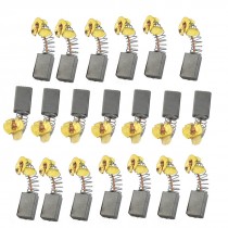 10 Pairs Electric Drill Parts Motor Carbon Brushes 12mm x 8mm x 5mm