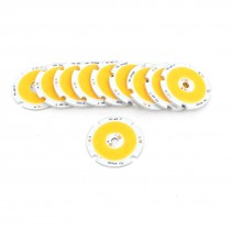 5W DC5-18V 300mA 80-90LM/W Warm White LED Light COB Lamp Bead Chip 10pcs