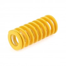 20x10x45mm Yellow Chromium Alloy Steel Mould Coil Compression Spring