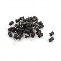 50Pcs Electric Component 330K 33uH 1.2mA 6x8mm 10% Radial Inductor