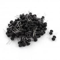 100Pcs 220uH 500mA 10% Tolerance Radial Coil Choke Inductor 6mm x 8mm