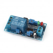 Blue 1-Channel NO Triggered Time Delay Relay Switch Module DC 12V