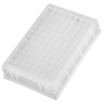 Lab 1ml 96 Square Shape Hole Well PCR Plate for DNA RNA Extraction