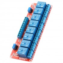 DC 5V 8 Channel Output High Low Level Trigger Relay Circuit Module