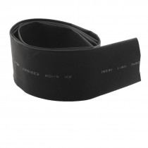 35mm Dia 1 Meters Black Polyolefin Heat Shrinking Shrinkable Tubing Tubes