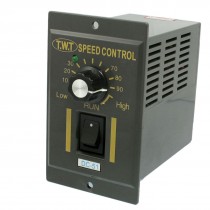 Test Equipments AC 220V Switch DC 24V Motor Speed Controller Grey