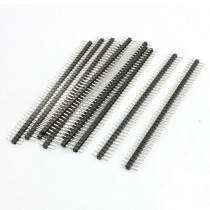 10 Pcs 40 Ways 40Pin 2.0mm Pitch Single Row Straight Header Connector