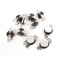 10Pcs KSD301 75C Celsius NC Thermostat Temperature Control Switch AC 250V 10A