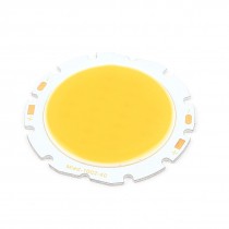 Round 20W DC30-36V 600mA 80-100LM/W Warm White LED COB Lamp Bead Chip