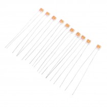 250V 2A 130 Celsius Square Circuit Cut Off 2pin Temperature Thermal Fuse 10Pcs