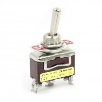 AC 250V 15A SPDT ON-ON 2 Positions Latching Power Toggle Switch E-TEN1121