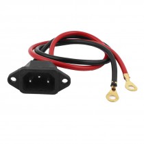 AC 250V 10A IEC320 C14 Male Electrical Cooker Plug Adapter