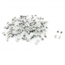 100 Pcs 250V 7A 6mm x 30mm Fast Blow Type Quick Glass Tube Fuses