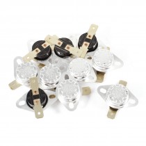 10 Pcs KSD301 250V 10A 80 Celsius Normal Close Temperature Controlled Switch