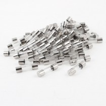 5mm x 20mm Fast Blow Type Glass Tube Fuses 0.5A 250V Replacement 100 in 1