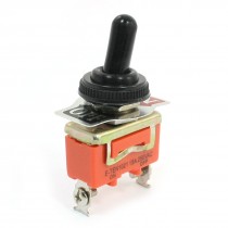 AC 250V 15A Waterproof ON-OFF 2 Terminal SPST Self Locking Toggle Switch