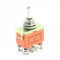 E-TEN1322 3 Positions DPDT Latching Power Control Toggle Switch AC250V 15A