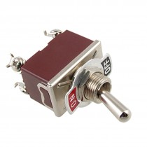 AC 250V 15A Bat Handle On/Off DPST 4 Screw Terminals Toggle Switch