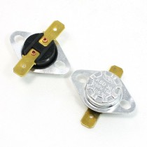 2 Pcs 105 Celsius 221F 250V 10A Temperature Controlled Switch KSD301