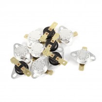 10 Pcs KSD301 250V 10A 80 Celsius N.C. Temperature Controlled Switch