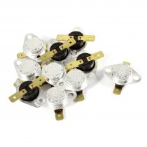 10 Pcs KSD301 250V 10A 55 Celsius Normal Close Temperature Controlled Switch