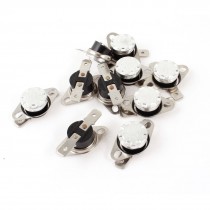 10 PCS KSD301 80C NC Auto Reset 2Pin Temperature Control Switch AC 250V 10A