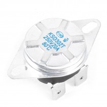 KSD302T 80 Celsius 176F Temperature NC Control Thermostat Switch AC 250V 20A