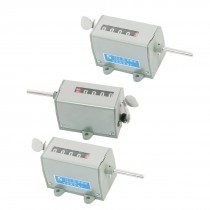 3Pcs 0-99999 5 Bit Digit Arabic Number Record Resettable Stroke Pull Counter
