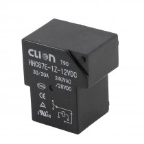 DC 12V Coil SPDT PCB Mount Electromagnetic Power Relays JQX-15F