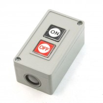 AC 250V 3A Rectangular Plastic Housing Push Button Switch