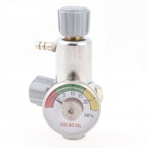 20MPa Metal 1/2PT Male Thread Oxygen Pressure Control Valve Regulator Gauge