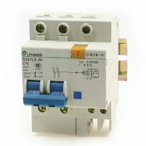 35mm DIN Rails 2Pole Short Circuit Protection Breaker 230V 10A 6000A