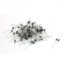 80pcs IN4002 200V 1A Polarized Rectifying Axial Rectifier Diodes