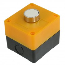 AC 240V 3A White Flat Cap NO Momentary Push Button Switch Station Rmkvd