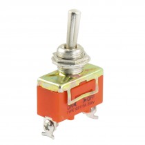 SPST ON-OFF 2 Position 2 Screw Terminals Toggle Switch AC 250V 15A