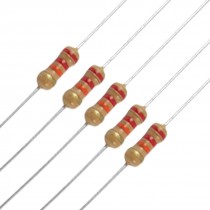 100 x Resistors 22K ohm 1/4W 250V 5% Carbon Film 22KR