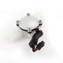 Plastic 0.5-6L/min 1.2Mpa G1/4 Male Thread Water Flow Rate Sensor Flowmeter