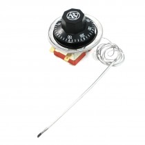 50-300C Degree Adjustable Dial Temperature Controller Switch 250VDC 16A 3A