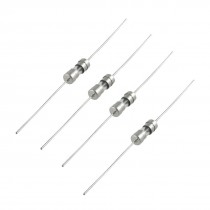10 Pcs Glass Cartridge Fast Blow Axial Lead Fuse 3.6x10mm 250V 5A