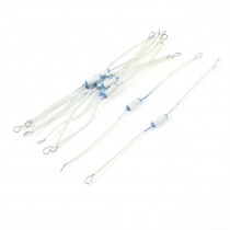 10 Pcs 250V 10A 185 Celsius Fuses 17cm Long for Electric Rice Cooker