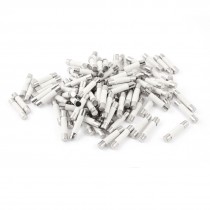 90 Pcs 250V 15A 6mmx30mm Cylindrical Ceramic Tube Fuses Link