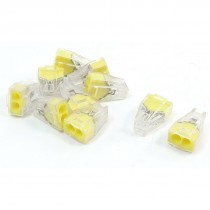 0.75-2.5mm2 1.5-2.5mm2 2 Cable Push Wire Connector AC 250V 24A 10 Pcs