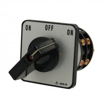 Electrical AC 220V 2.2kw ON-OFF-ON Rotary Changeover Switch