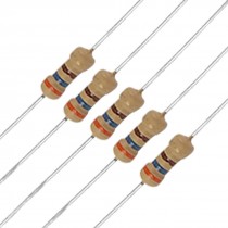 100 x 1/4W 250V 360 ohm Carbon Film Resistors Axial