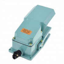 AC 250V 15A 1NO/ 1NC Metal Momentary Industrial Treadle Foot Pedal Switch