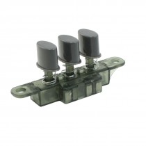 MQ153 AC 250V 1A 3 Pushbutton Piano Type Key Board Switch for Range Hood