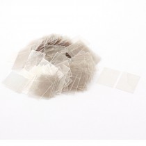 300Pcs 20mm x 25cm x 0.09mm Mica Paper Sheets Insulator